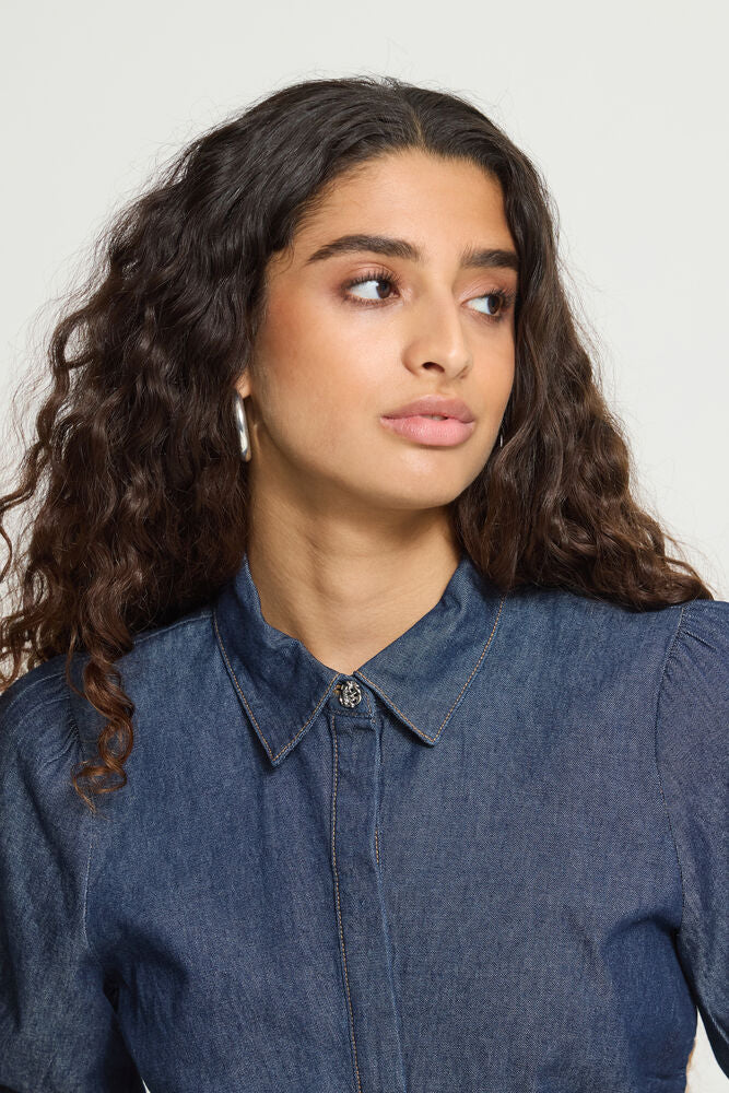 Ichi Archer Denim Shirt