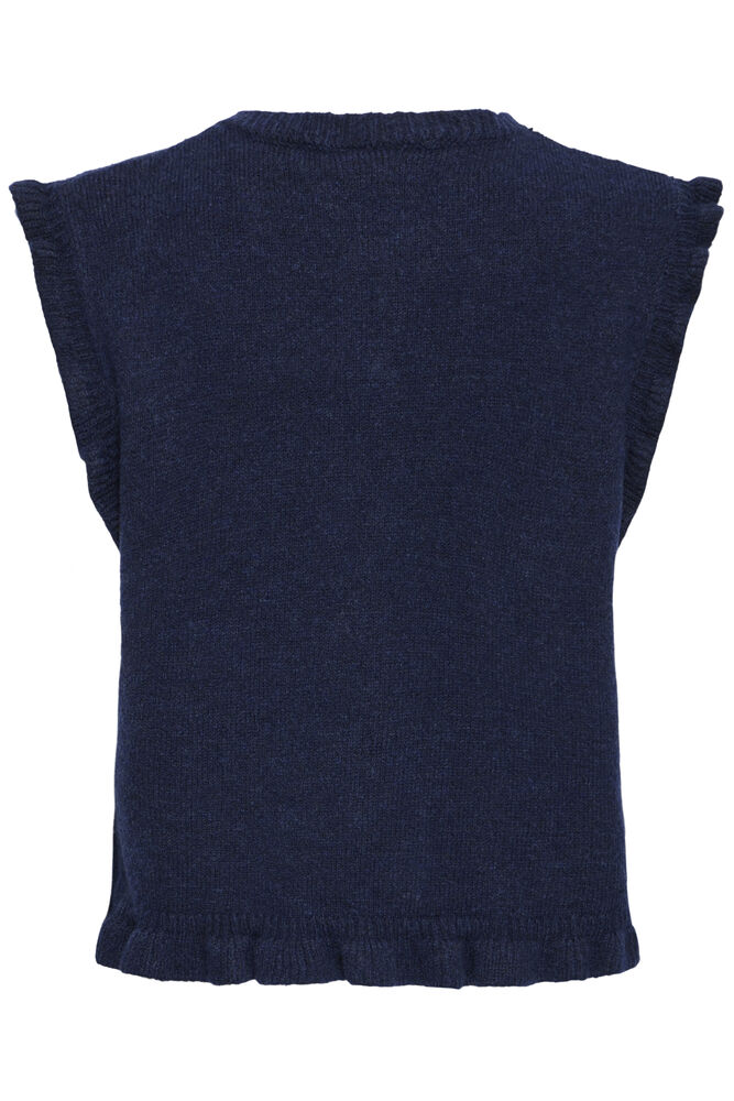 Ichi Povoke Waistcoat - Navy