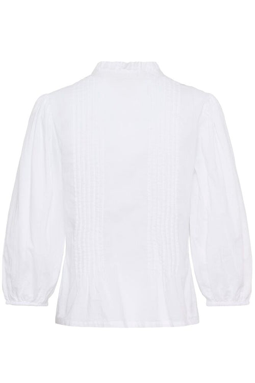 Part Two Brith Cotton Blouse - White
