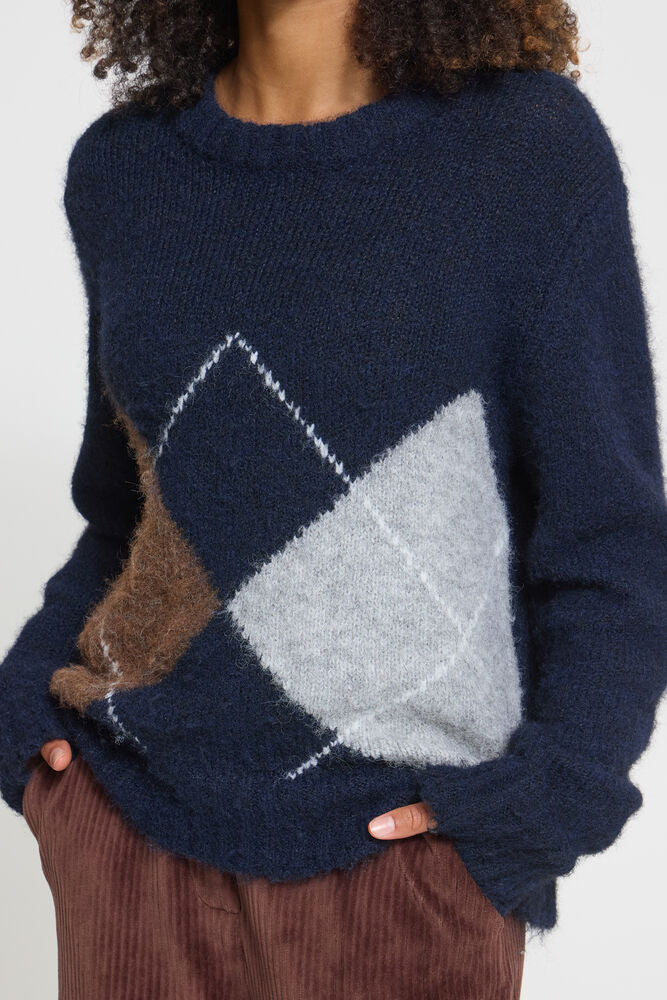 Ichi Bayana Jumper - Navy