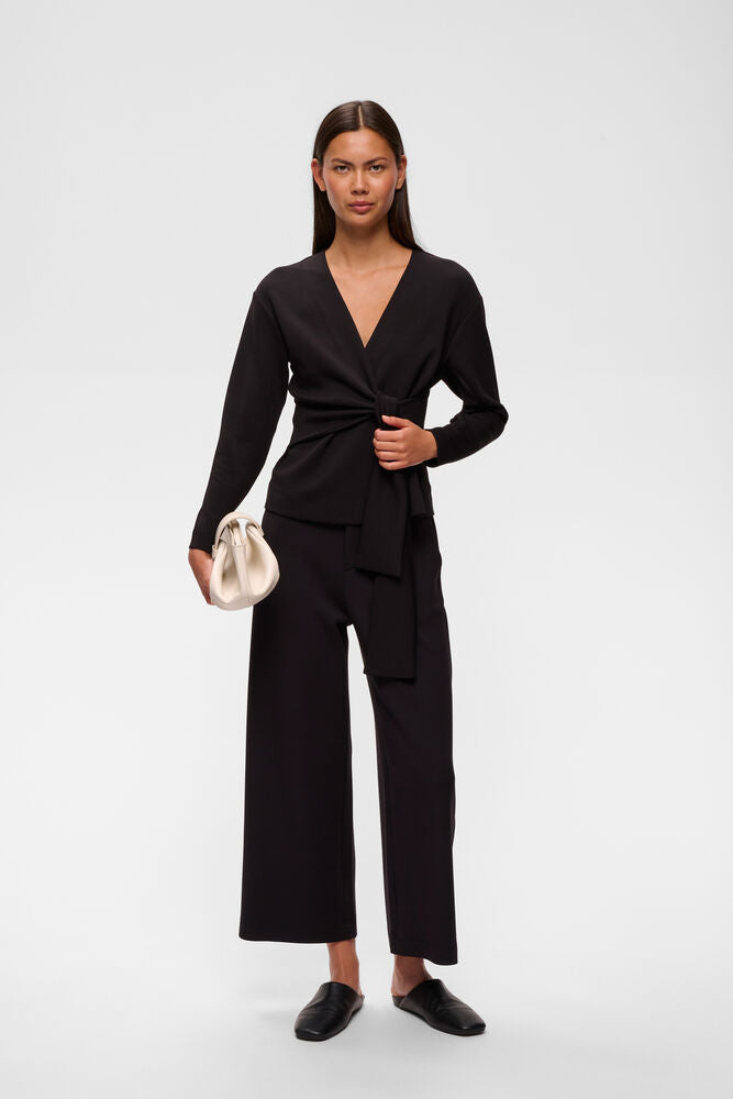 In Wear Gincette Crop Trouser - Black