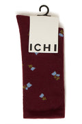 Ichi Fola Socks - Red
