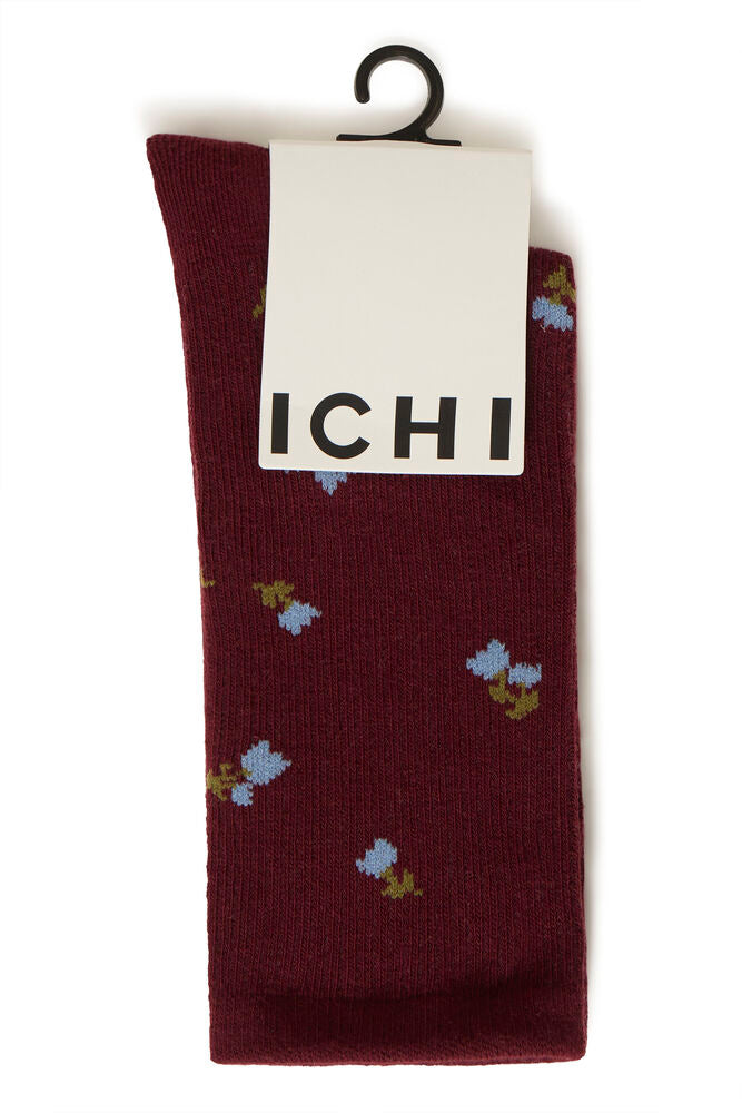 Ichi Fola Socks - Red