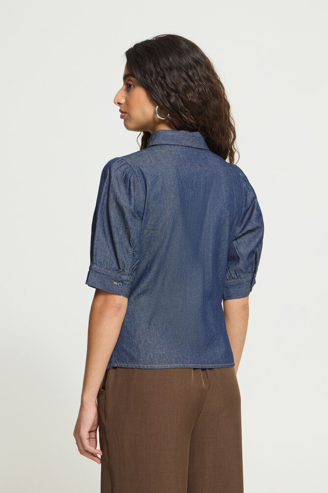 Ichi Archer Denim Shirt