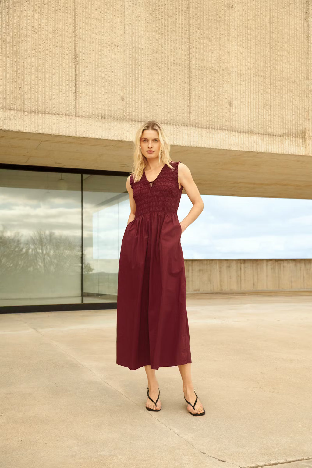 Part Two Borgnette Dress