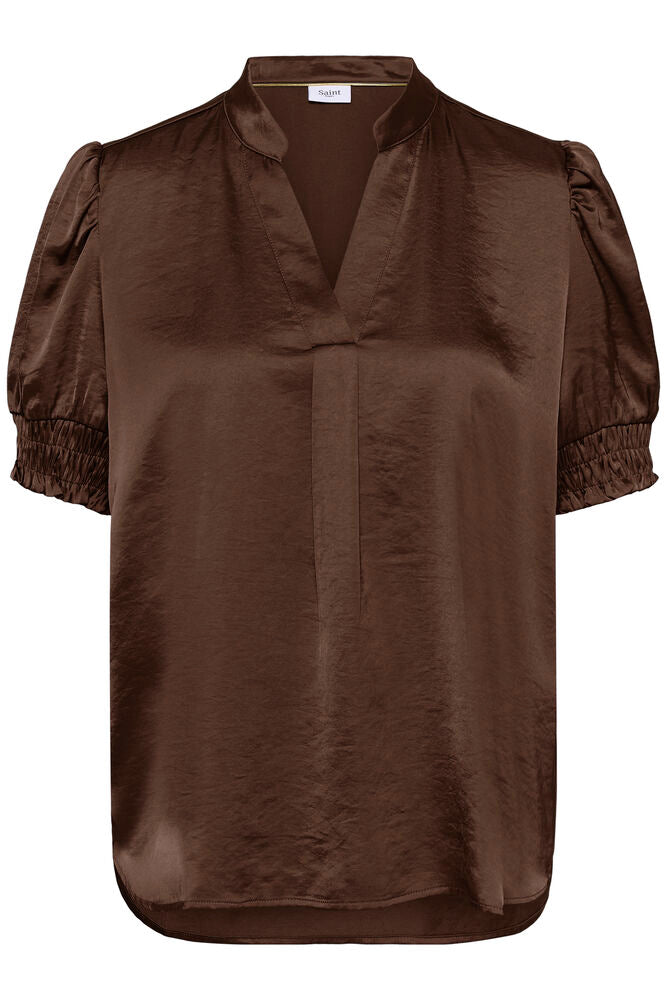 Saint Tropez Panan Blouse - Brown