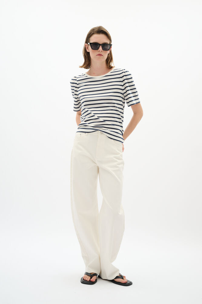 In Wear Gathering T- Shirt - Stripe
