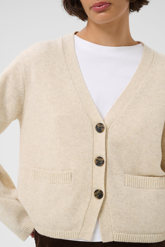 Part Two Sveva Cardigan - Oatmeal