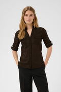 Part Two Cortnia Shirt - Brown