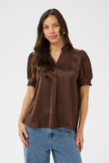 Saint Tropez Panan Blouse - Brown