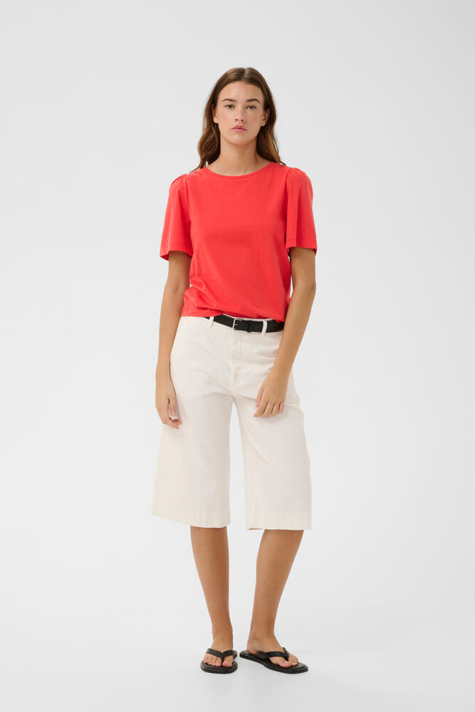 In Wear Gathering T- Shirt - Red