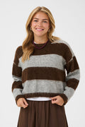 Saint Tropez Tayzie Jumper - Brown