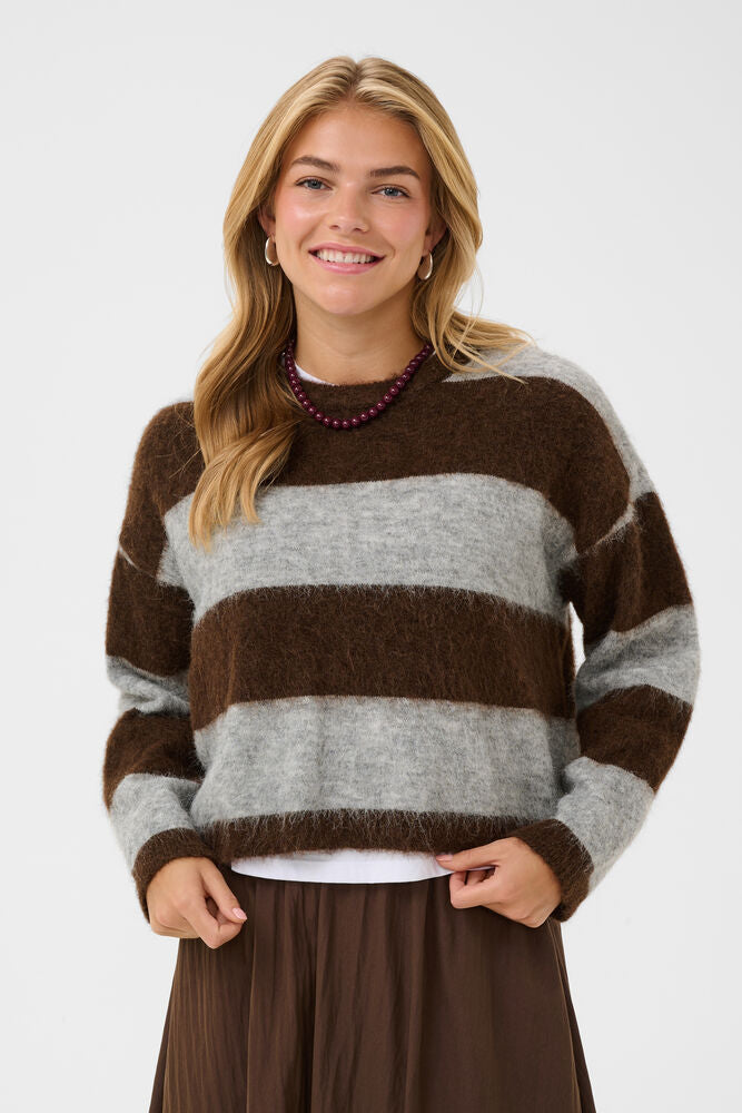 Saint Tropez Tayzie Jumper - Brown