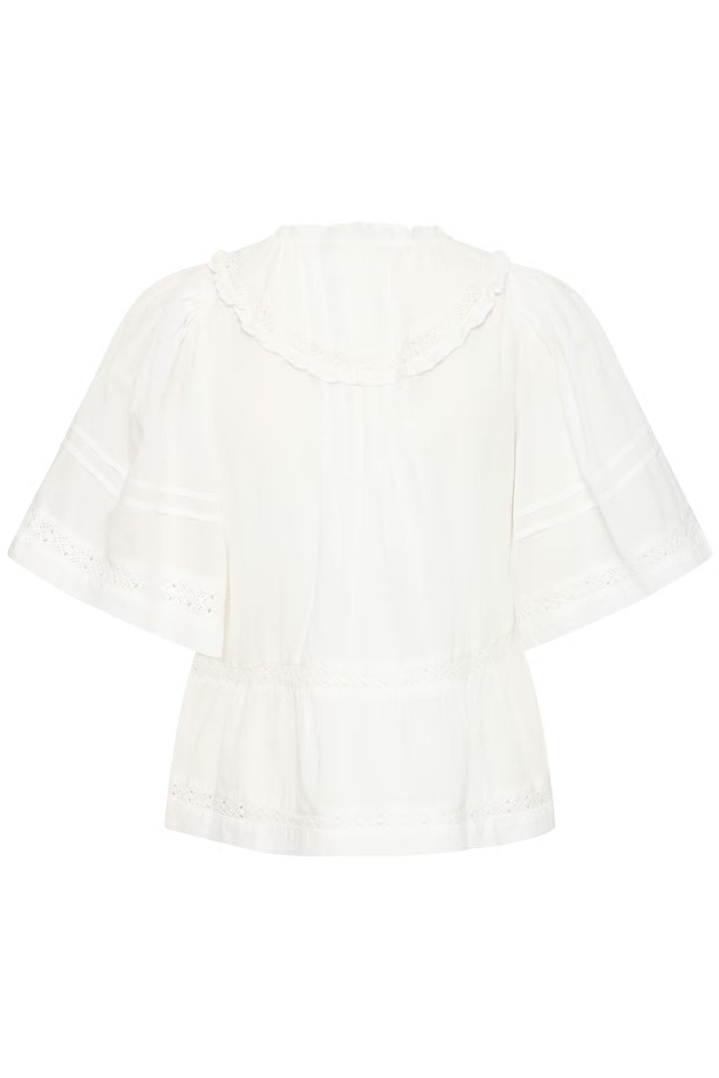 Ichi Voilana Blouse - White