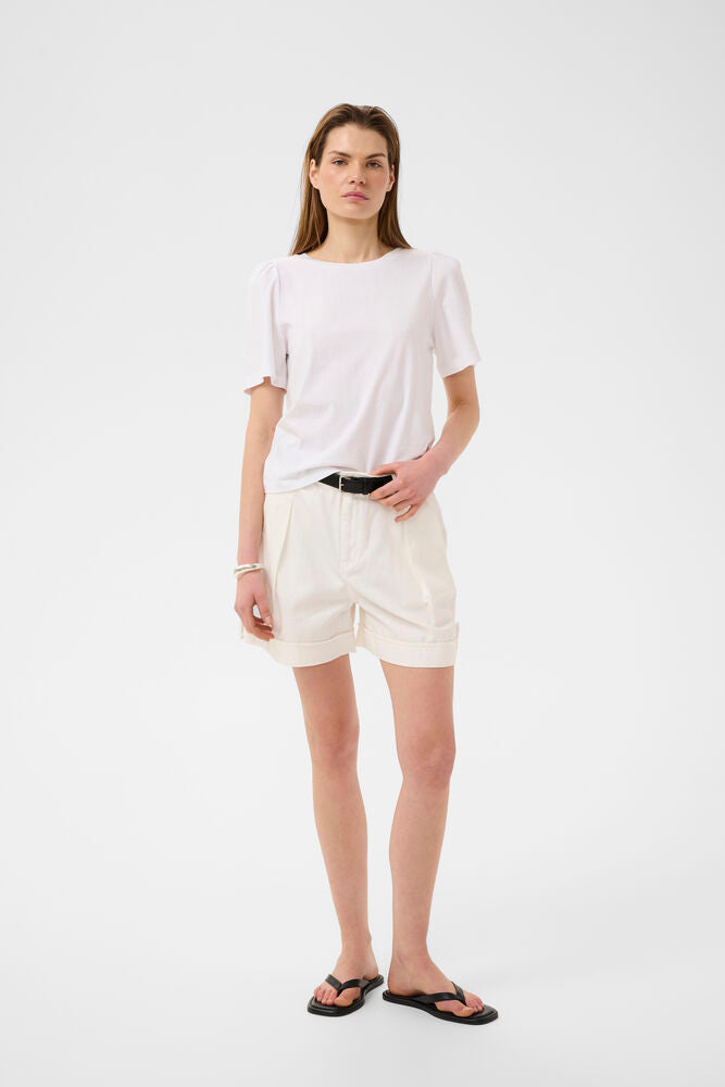 In Wear Gathering T- Shirt - White