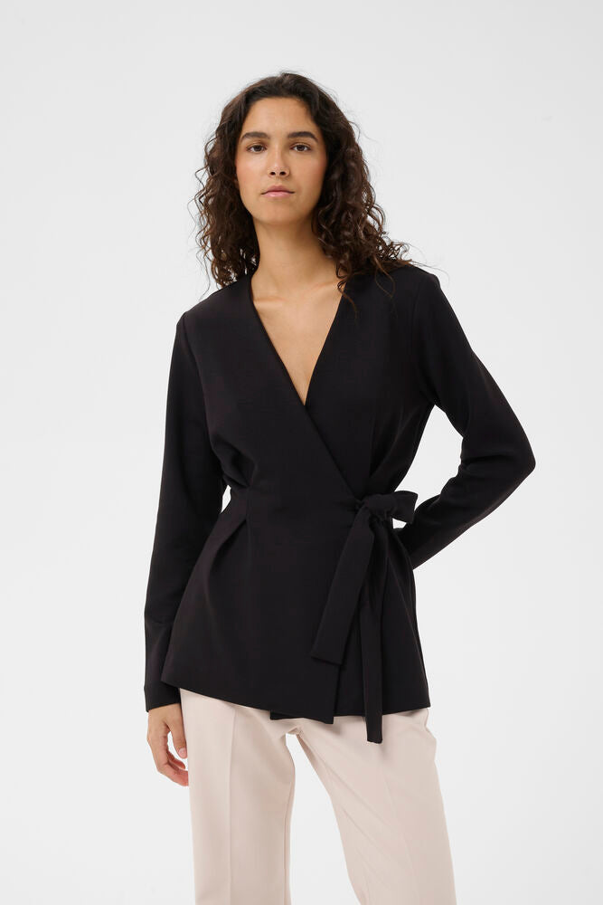 In Wear Simi Wrap Jacket - Black