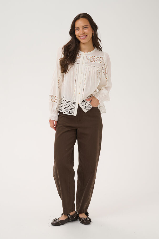 Saint Tropez Joann Jeans - Brown