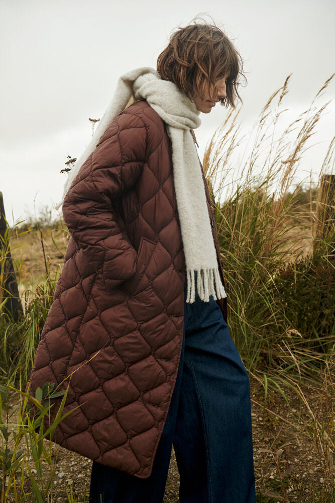 Part Two Carine Padded Coat - Brown