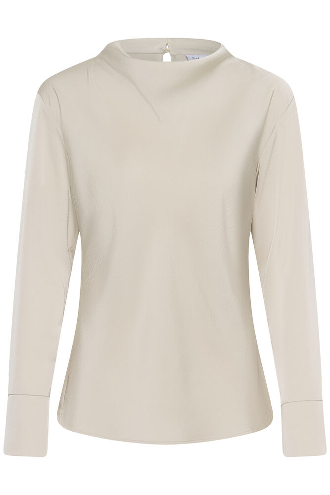 Saint Tropez Umalie Silky Blouse - Sandshell