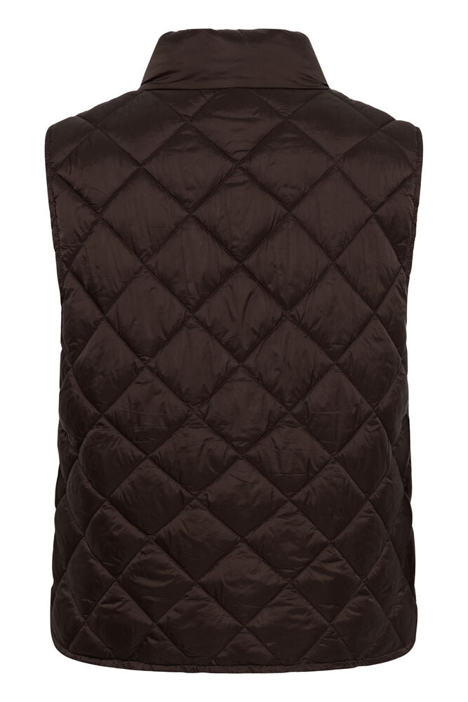 Part Two Carlota Padded Waistcoat - Brown