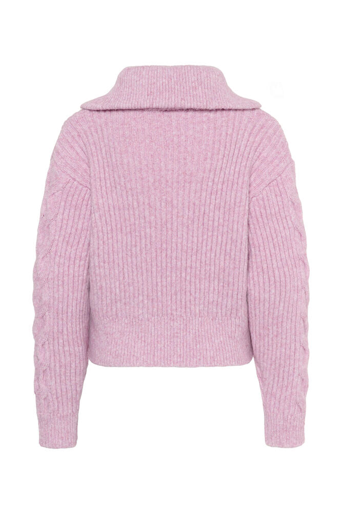 Saint Tropez Talma Zip Jumper - Pink