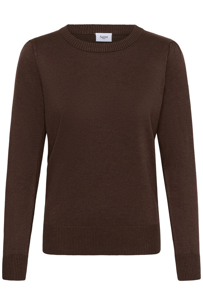 Saint Tropez Mila Jumper - Brown