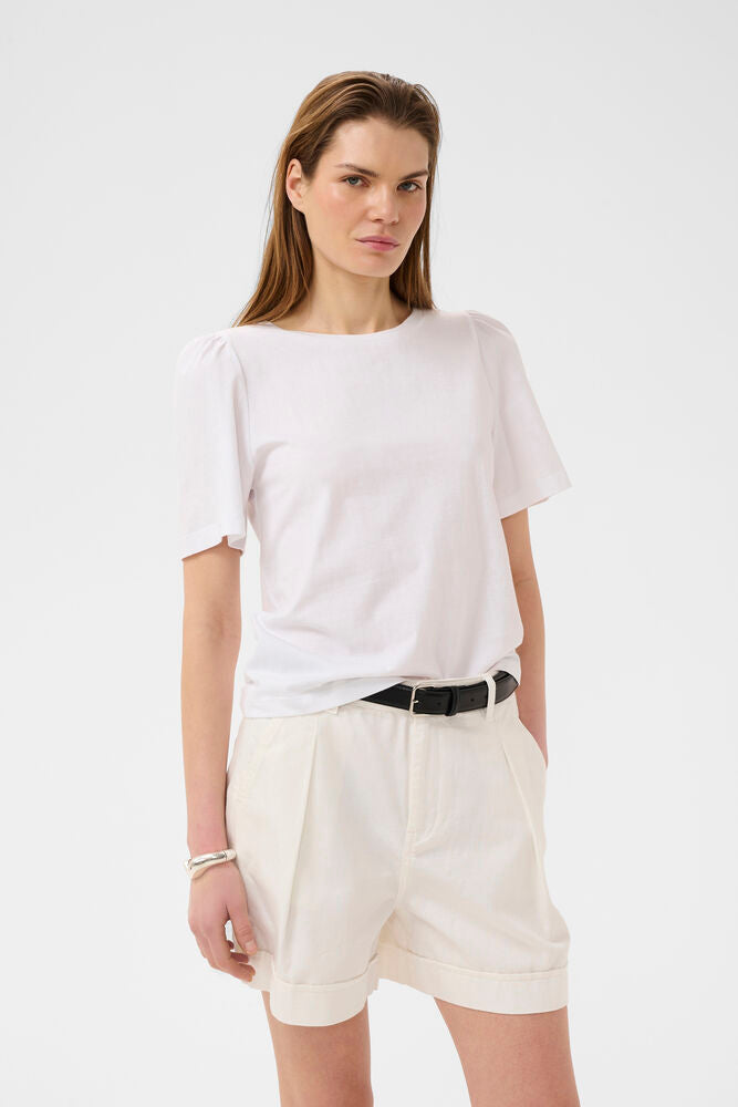 In Wear Gathering T- Shirt - White