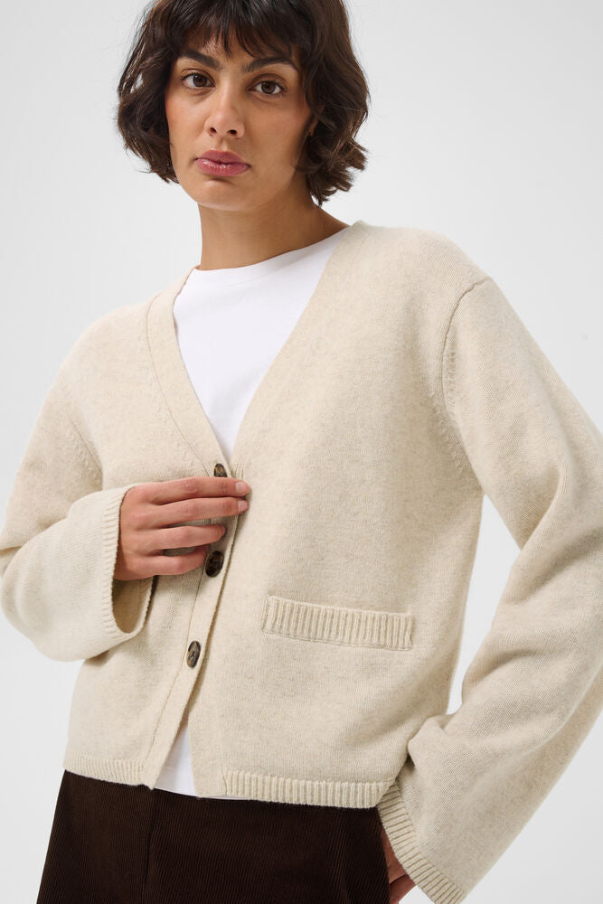 Part Two Sveva Cardigan - Oatmeal