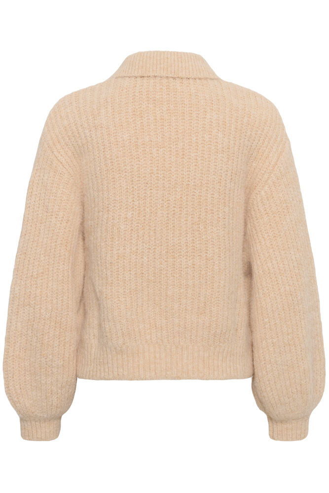 Saint Tropez Tabbitha Knit Polo - Nature