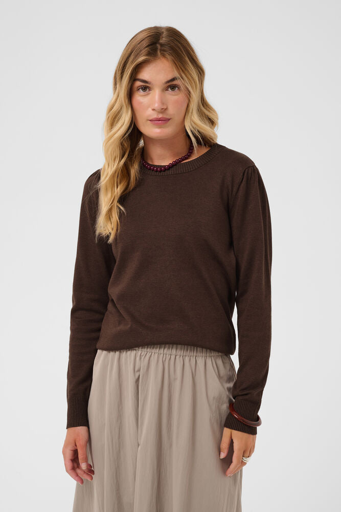 Saint Tropez Mila Jumper - Brown
