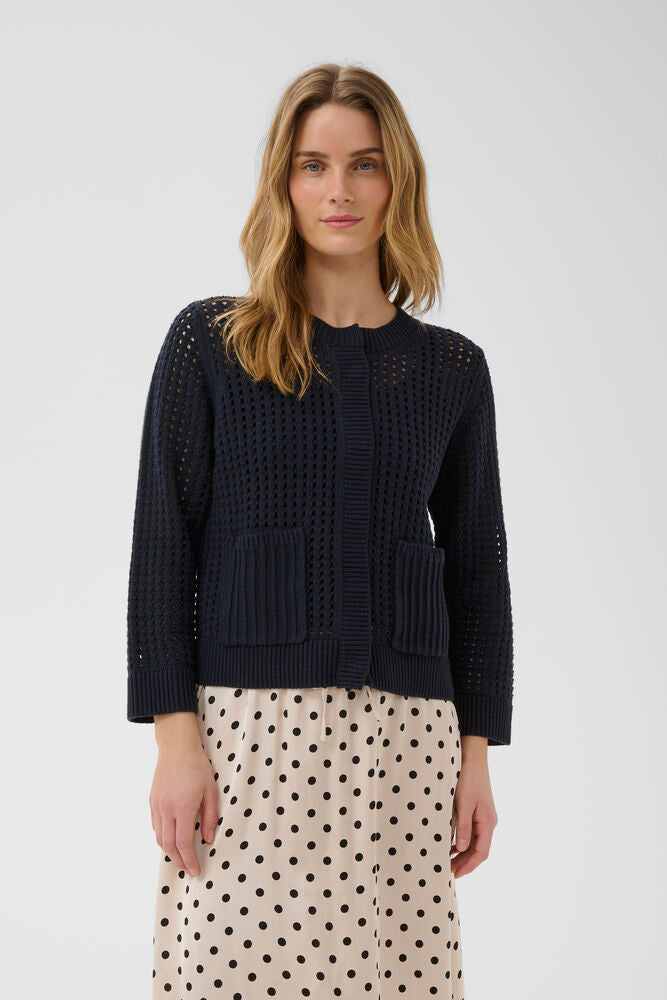 Part Two Denize Cardigan - Navy