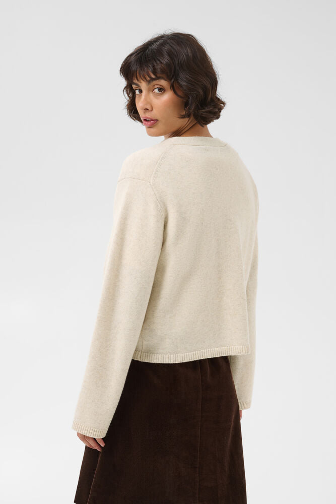 Part Two Sveva Cardigan - Oatmeal