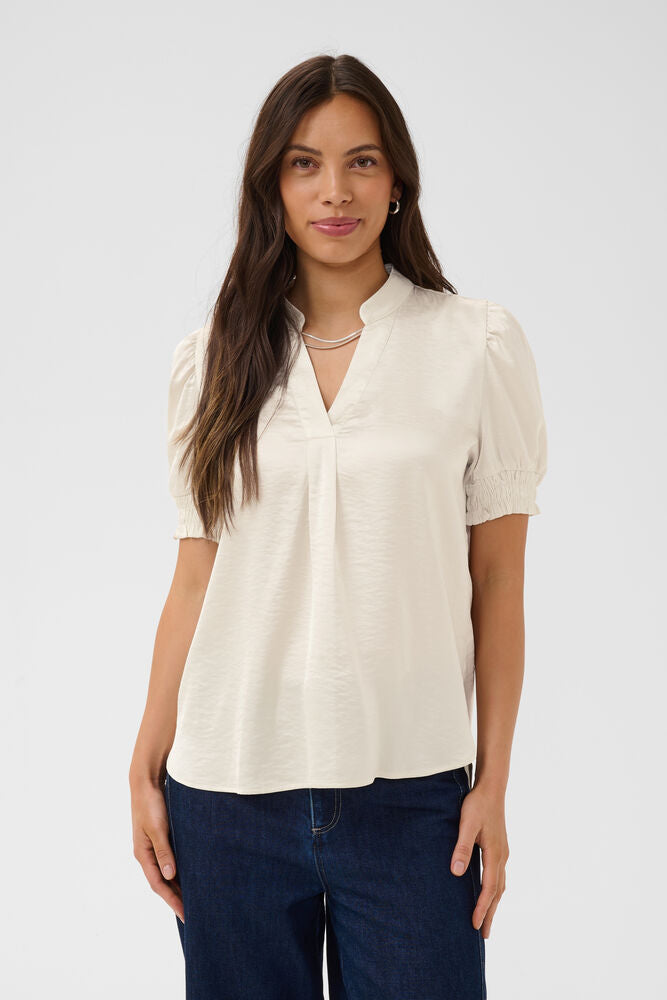 Saint Tropez Panan Blouse - Ice