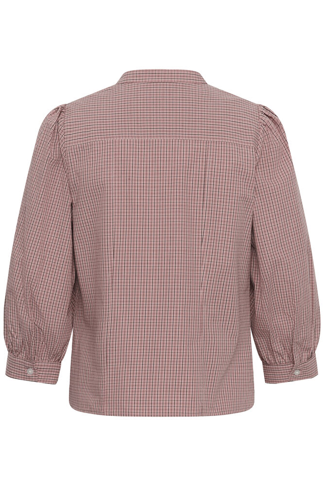 Part Two Chinette Shirt - Red Check