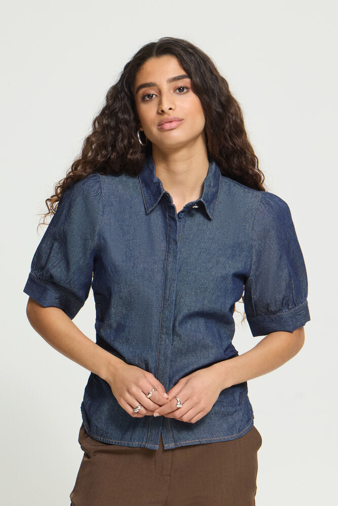 Ichi Archer Denim Shirt