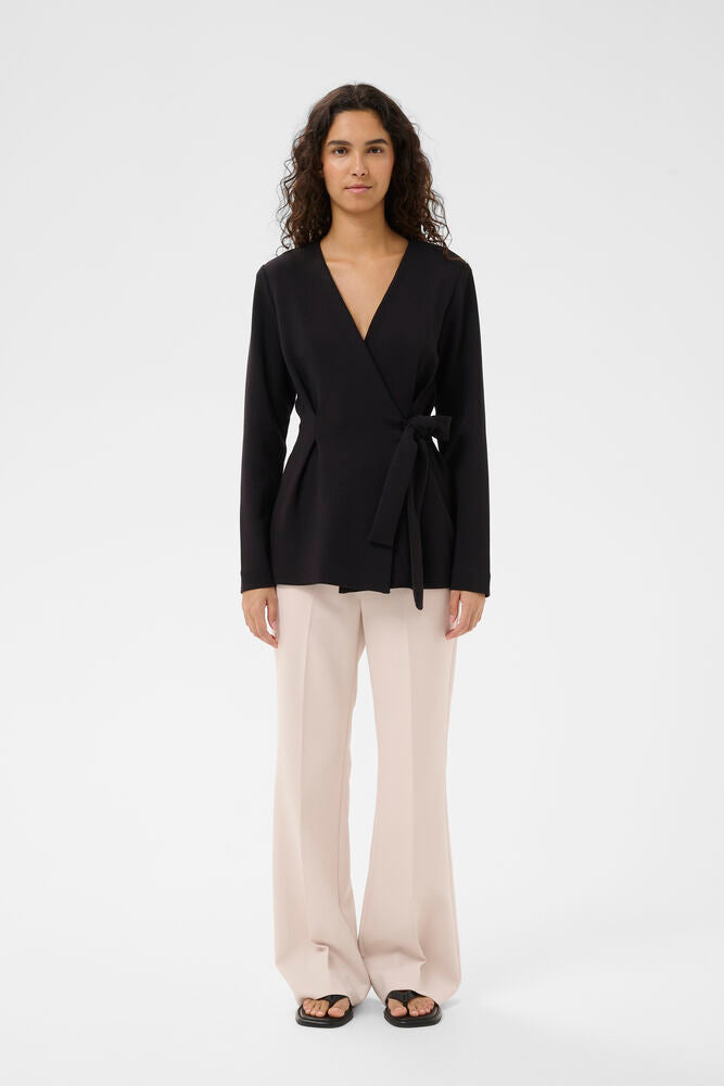 In Wear Simi Wrap Jacket - Black
