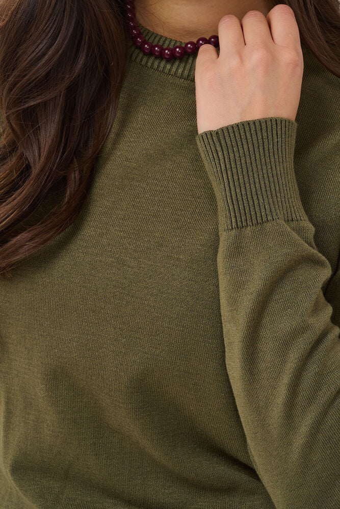 Saint Tropez Mila Jumper - Olive