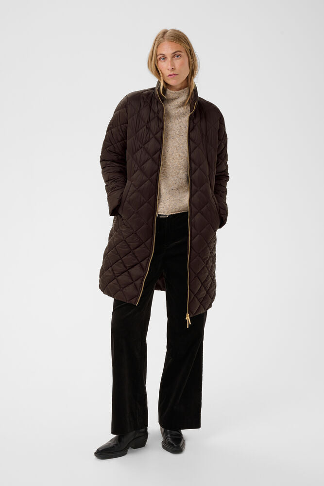 Part Two Olilana Padded Coat - Brown
