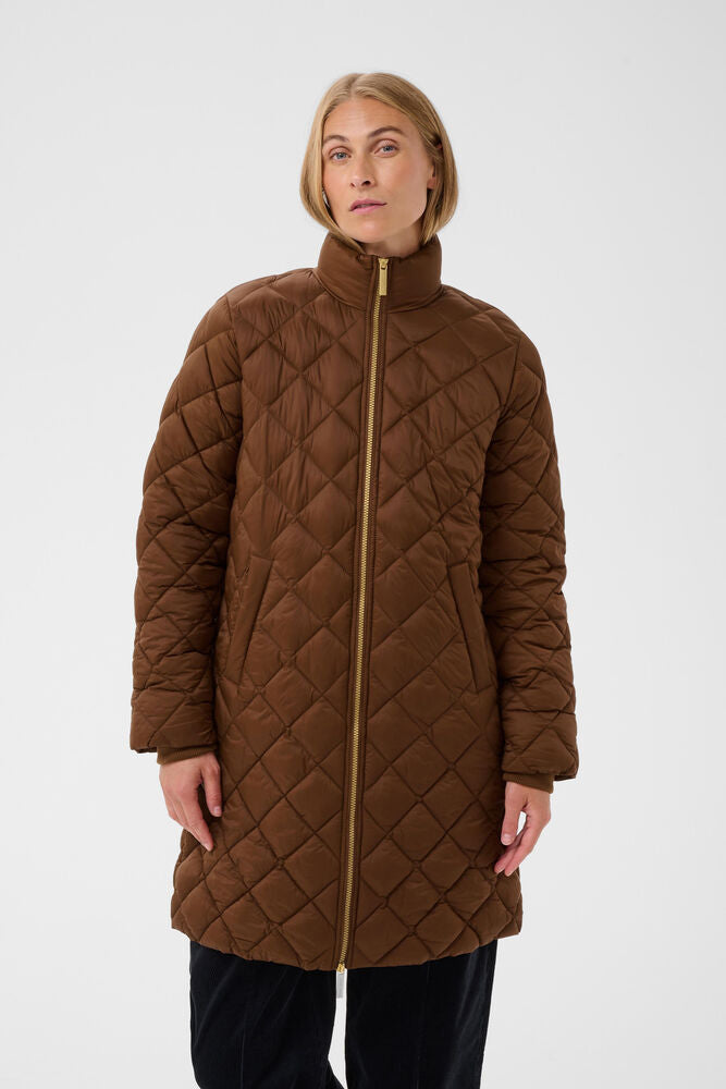 Part Two Olilana Padded Coat - Light Brown