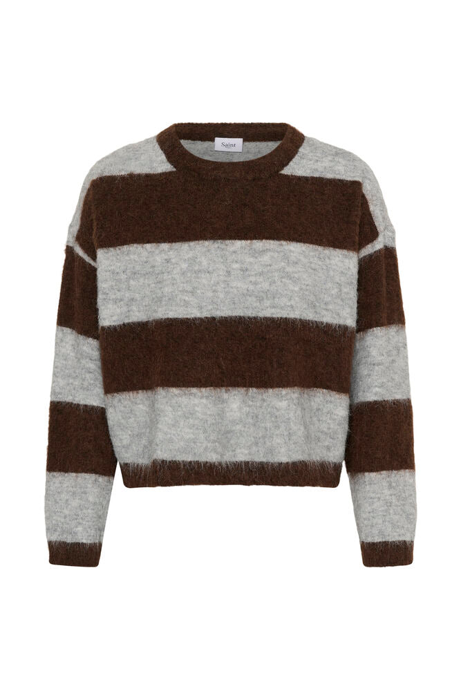 Saint Tropez Tayzie Jumper - Brown