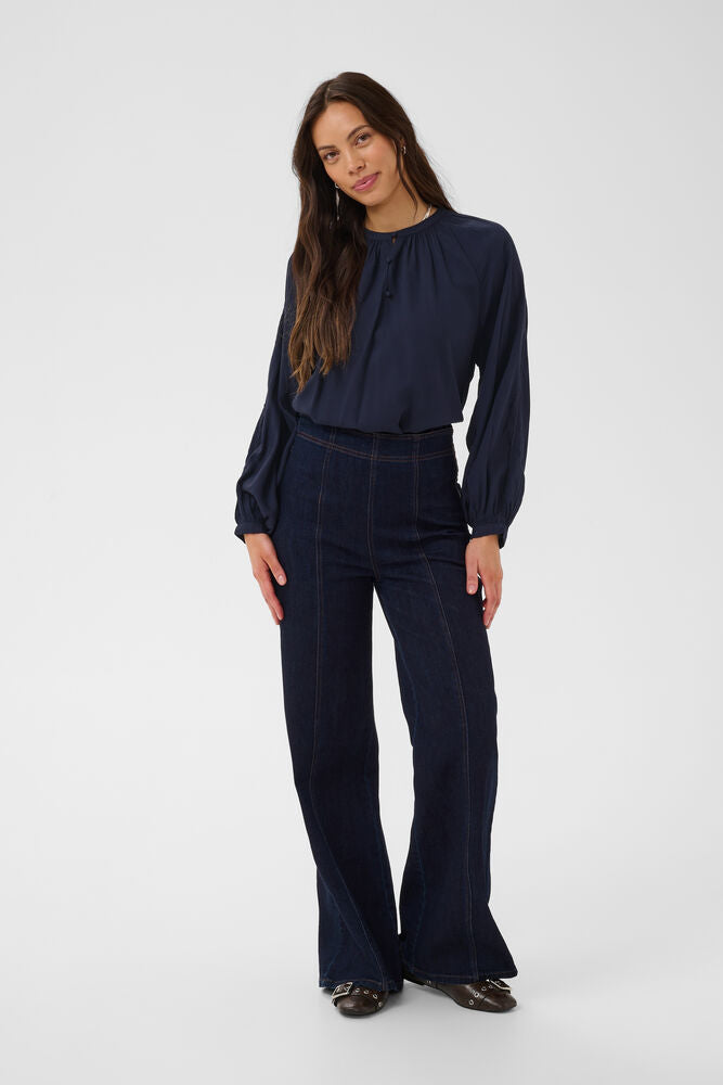 Saint Tropez Sabellla Blouse - Navy