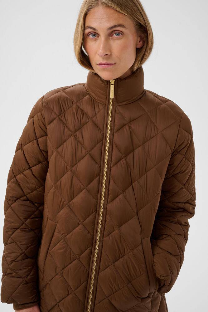 Part Two Olilana Padded Coat - Light Brown