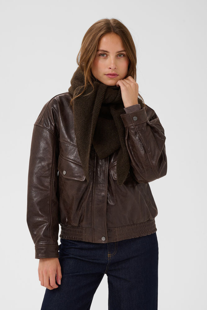 Saint Tropez Alullu Scarf - Brown