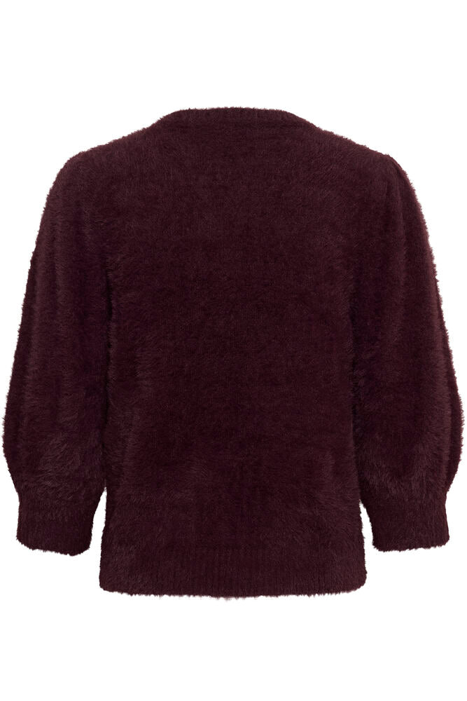 Saint Tropez Banni Jumper - Burgundy