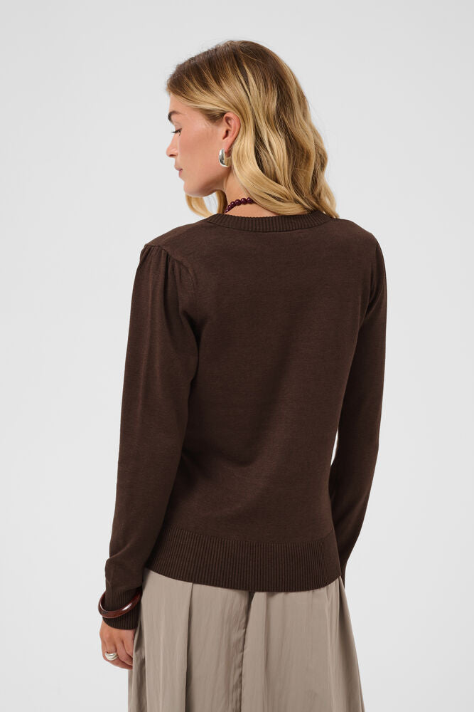 Saint Tropez Mila Jumper - Brown