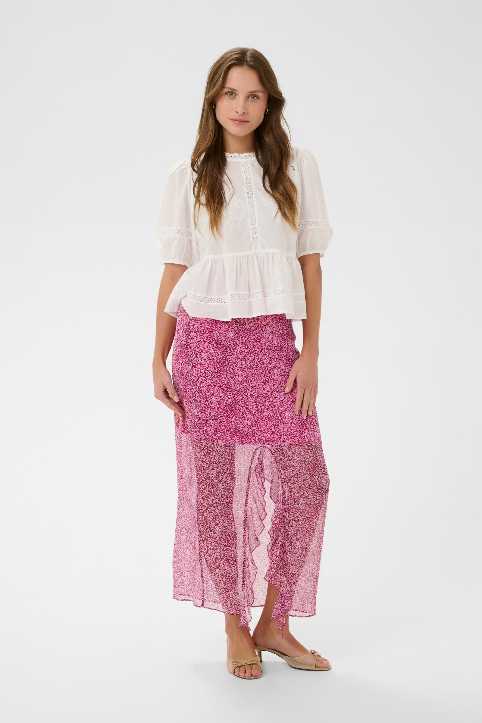 Saint Tropez Rosaria Blouse - White