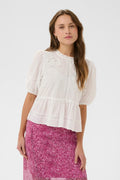 Saint Tropez Rosaria Blouse - White