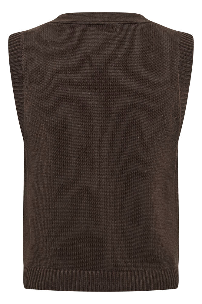 Part Two Christin Waistcoat - Brown