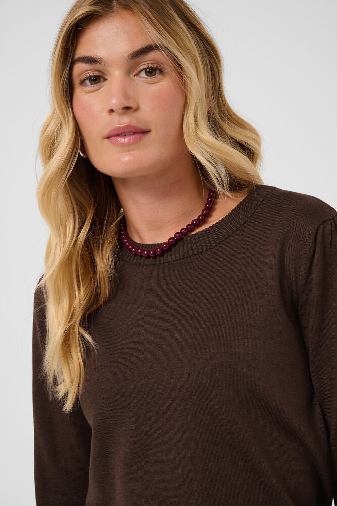 Saint Tropez Mila Jumper - Brown