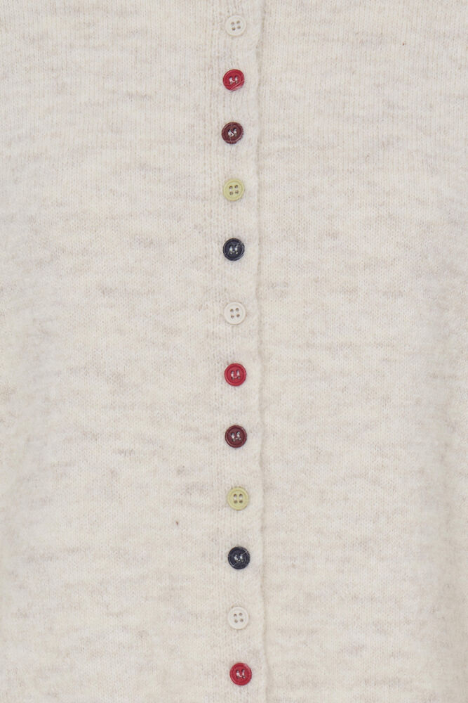 Ichi Fantia Cardigan - Oatmeal